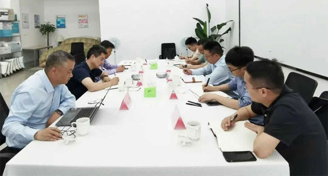 Group President Zhao Youguo Investigates Anhui Huaxing Down Company -2023.5.17